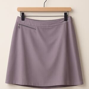 Patagonia Duway Skort Gray DWR Hiking Activewear Skirt with Shorts Womens 10